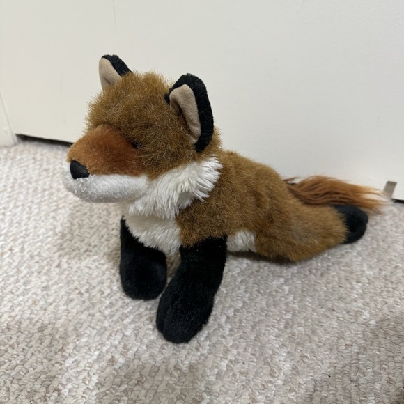 Douglas Ruby The Red Fox Realistic Plush 10" Stuffed Animal #1835 - Picture 2 of 7